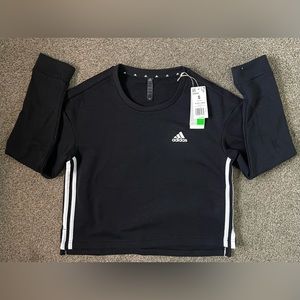 Adidas Black Crewneck Sweatshirt